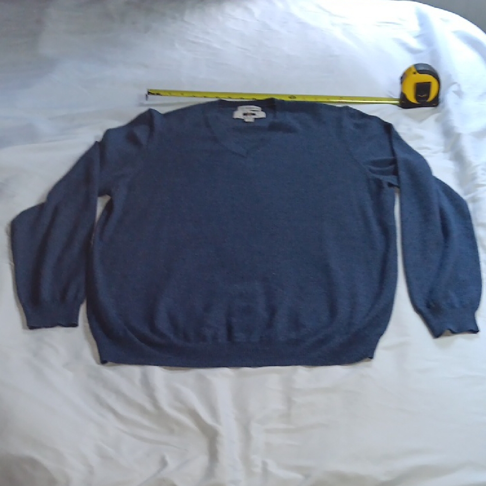 Joseph Abboud Navy V-Neck Sweater